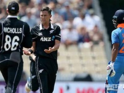 india Vs new zeland 5th one day international match