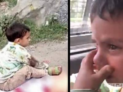 VIDEO – अतिरेक्यांनी आजोबांना ठार मारलं, आजोबा उठतील याची चिमुरडा वाट बघत होता