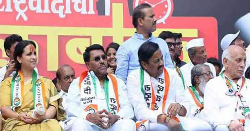 Shivsena, NCP, Sharad Pawar, Dhanajay Mundey