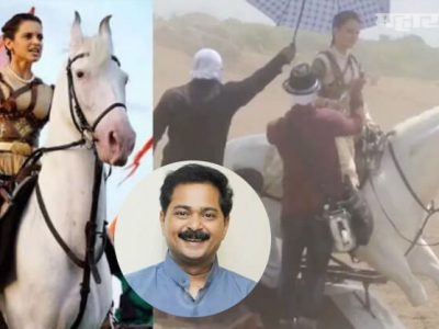 खोट्या घोड्यावर बसत | दुसऱ्याच्या स्क्रिप्ट वाचल्याने कोणी झाशीची राणी होत नाही  – आदेश बांदेकर