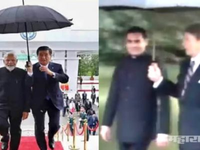 VIDEO: फक्त मोदींना? तसे ‘छत्री’ सन्मान ७०-८०च्या दशकात सुद्धा भारताच्या पंतप्रधानांना मिळत होते