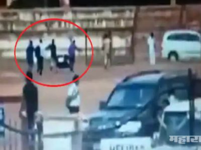 VIDEO: हे काय? मोदींच्या हेलिकॉप्टरमधून बॉक्स उतरवून ते पटापट इनोव्हामध्ये लोड केले
