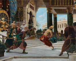Giampaolo Tomassetti artist from italy beautifully paint Mahabharata