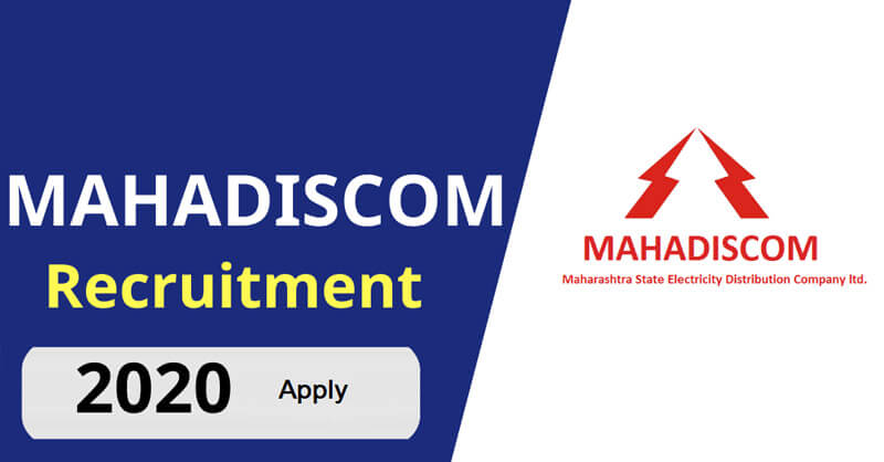 Mahavitaran Recruitment 2020, Mahadiscom Recruitment 2020, notification. free job alert