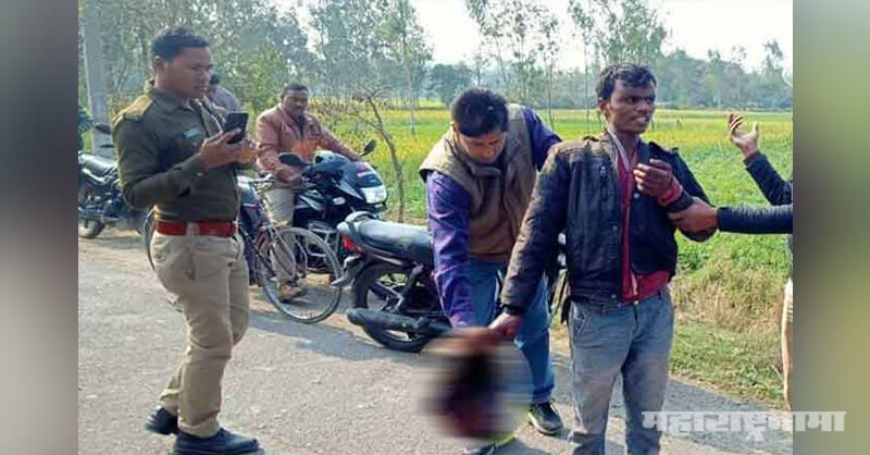 Uttar Pradesh, Barabanki gaon, Man cut off head of wife