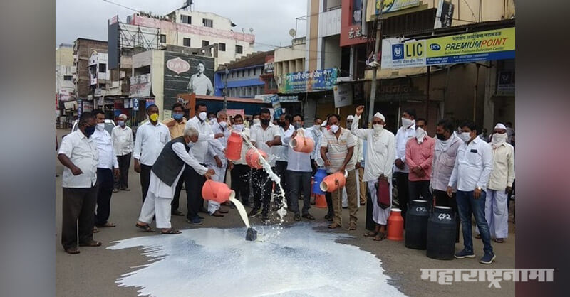 milk agitation started, Milk Producer Farmers