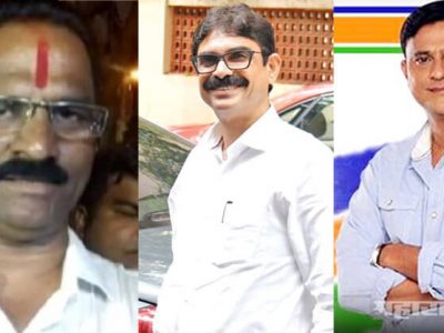 MNS party workers and leaders morcha on BMC L ward for Corporator Sanjay Turde