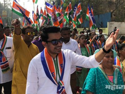 नागरी समस्यांसंदर्भात मनसेचं वाशी वॉर्ड ऑफिसवर हल्ला बोल आंदोलन