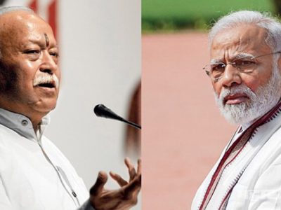 RSS Nagpur lobby against narendra modi and amit shah