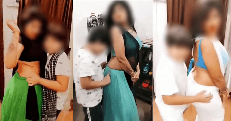Mother did obscene dance with minor son
