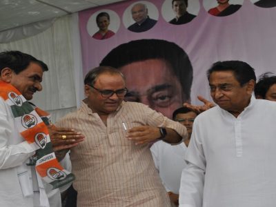 मध्य प्रदेशात भाजपला मोठा धक्का! सिंधिया यांचे समर्थक बैजनाथ यादव शेकडो समर्थकांसह काँग्रेसमध्ये, भाजपवर भ्रष्टाचाराचा आरोप