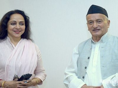 यूपीच्या मजुरांचा प्रवास, मुख्यमंत्र्यांऐवजी हेमामालिनी राज्यपालांच्या भेटीला