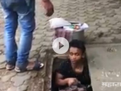 Mumbaikar’s helth is in gutter – street food vendors playing with peoples health