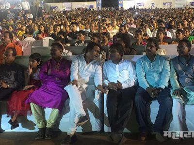BJP vardhapan din at Mumbai BKC and murji patel
