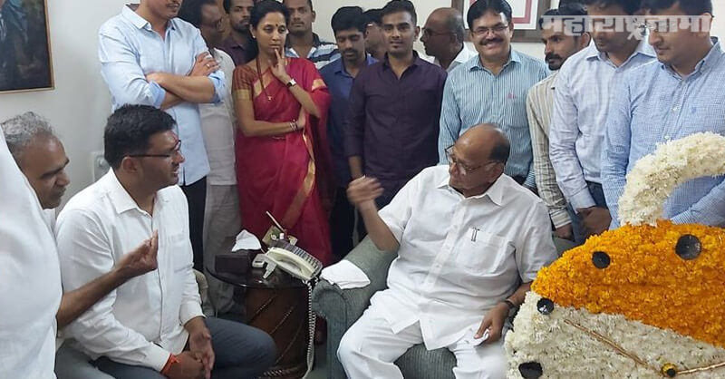 In Nagar district, BJP leaders, Join NCP Party, Minister Prajakt Tanpure