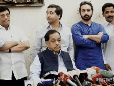 narayan rane will give candidates on five loksabha seats against shiv sena