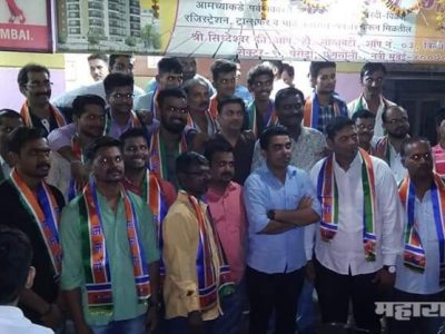 many shivsena workers enters in mns at navi mumbai