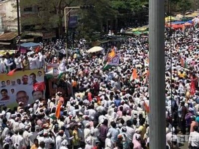 NCP candidate Rana Jagajitsingh Patil nominate form for Loksabha Osmanabad seat