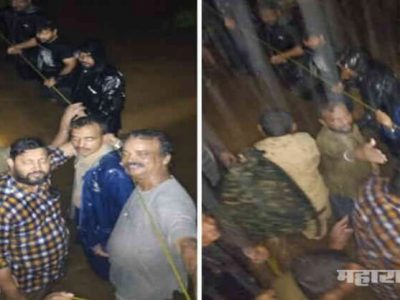 VIDEO : महालक्ष्मी एक्स्प्रेस वांगणीजवळ अडकली, एनडीआरएफचे पथक घटनास्थळी
