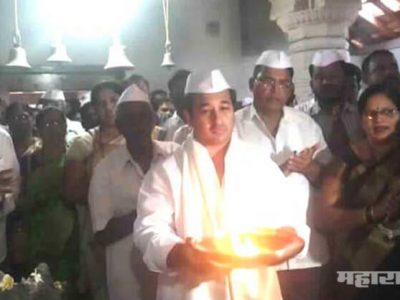 we will never let nanar project to destroy our temples says mla nitesh rane