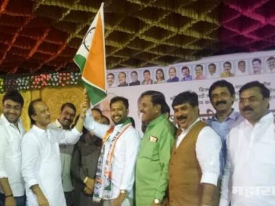 Pimpri chinchwad city senior bjp leader azam pansare son nihal pansare ncp