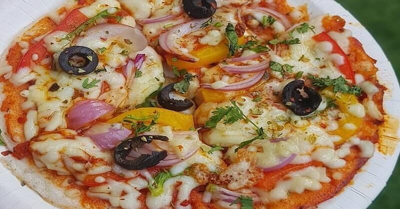 Pizza Uttapam recipe in Marathi