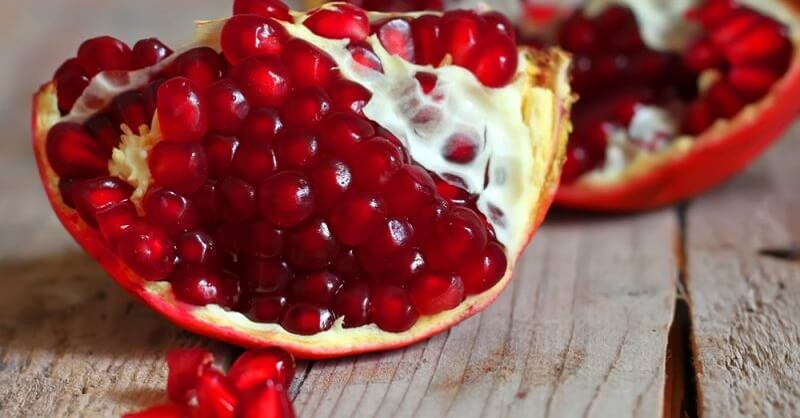 healthy pomegranate