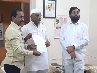 शहापूर राष्ट्रवादीचे आमदार पांडुरंग बरोरा यांचा राष्ट्रवादीला रामराम..शिवबंधन बांधणार