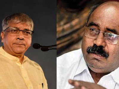 वंचित आघाडीत फूट; लक्ष्मण मानेंकडून थेट प्रकाश आंबेडकरांच्या राजीनाम्याची मागणी