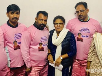 priyanka sena is ready for priyanka gandhi campaign