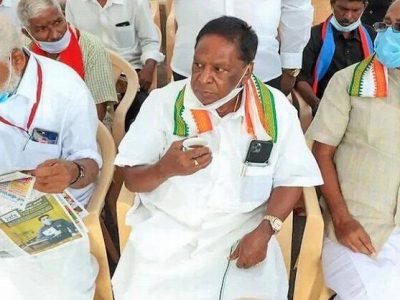 पुदुचेरीत काँग्रेसला मोठा धक्का | अल्मपतात आलेले पुदुचेरीतील सरकार अखेर कोसळले