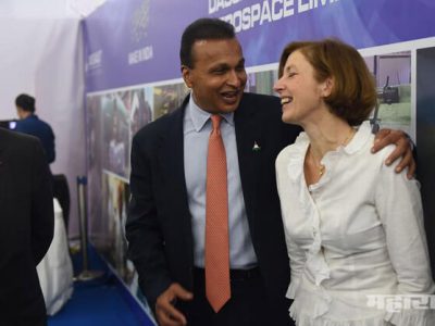 Anil ambani was on tour before official announcement of rafael deal from pm modi