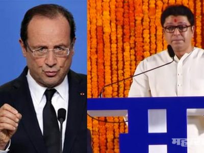 What raj thackeray was talked about Rafael scam in march month in his speech