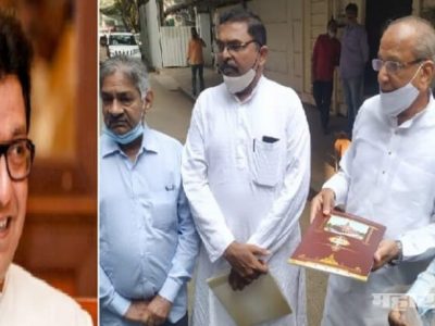 अयोध्या राम मंदिर निर्माण | निधी संकलन करण्यासाठी RSS पदाधिकारी राज ठाकरेंच्या भेटीला