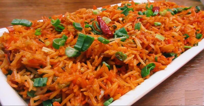 Schezwan fried rice recipe