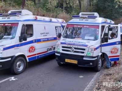 Major accident of school bus in surat and 10 students dead