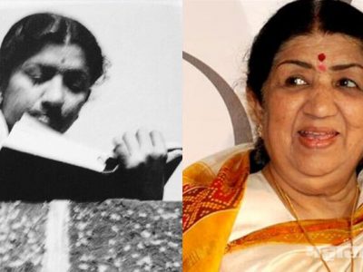 Bharat Ratna Lata Mangeshkar share he selfie clicked in 1950 on Twitter