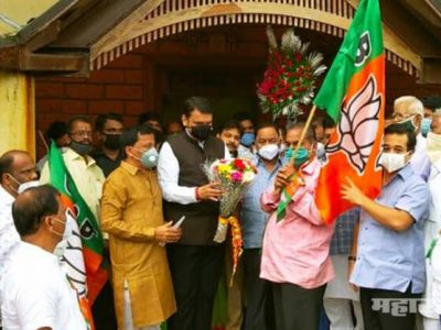 सिंधुदुर्ग जिल्हा बँक निवडणुकीआधीच भाजपकडून राष्ट्रवादीला धक्का