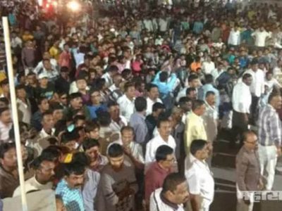 farmers protest against shahada police