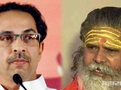 akhara parishad chief narendra giri slams shiv sena party chief uddhav thackeray over ayodhya visit and politics