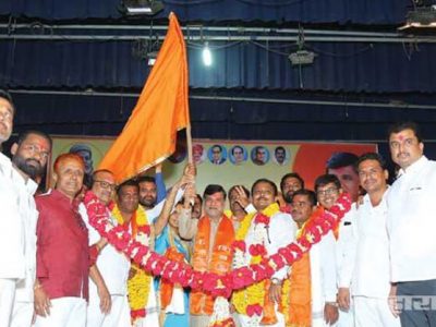 many shivsena workers left the shivsena and joined shivsangram