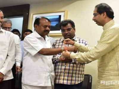 Shivsena chief Udhav Thackeray double stand over Shrinivas Vanaga regarding Palghar loksabha seat