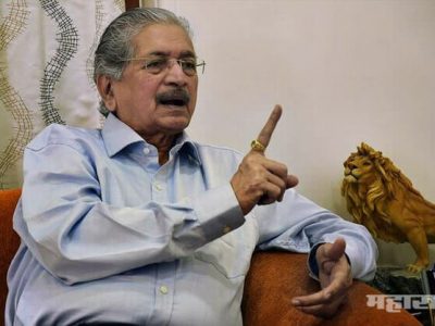 Industrial Minister of Maharashtra Subhas Desai have cleared opinion on Shiv Sena about Martha Community Reservation issue