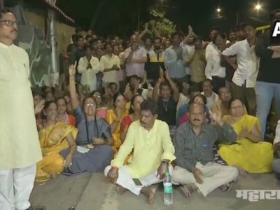 भांडुपचे शिवसेना आमदार अशोक पाटील यांना तिकीट नाकारल्याने समर्थकांचा मातोश्रीवर ठिय्या