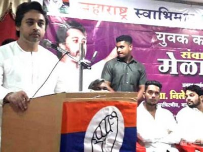 former mp nilesh rane says todays shivsena is working against marathi manus