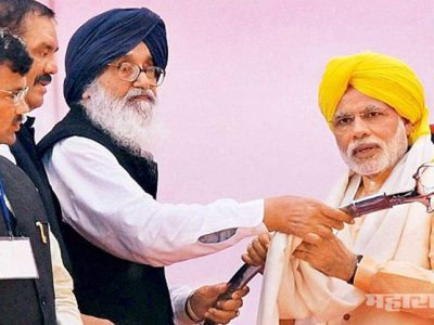 देशात लोकशाही केवळ निवडणूकी पुरती शिल्लक – प्रकाश सिंह बादल