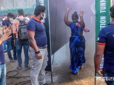 शरीरावर औषधांची फवारणी केल्याने शरीरात प्रवेश केलेला व्हायरस नष्ट होत नाही