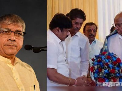 वंचित बहुजन आघाडीच्या शेकडो कार्यकर्त्यांचा राष्ट्रवादीत प्रवेश