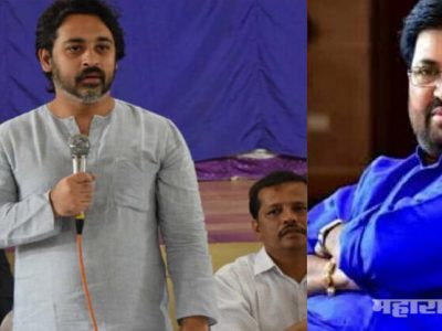 राणे आणि त्यांची मुलं कुणाचीही लायकी काढणं आणि खाली पाडून बोलण्यात धन्यता मानतात