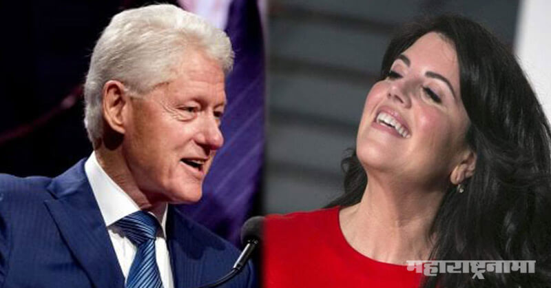 Story Former US President Bill Clinton, sex relation, Monica Lewinsky